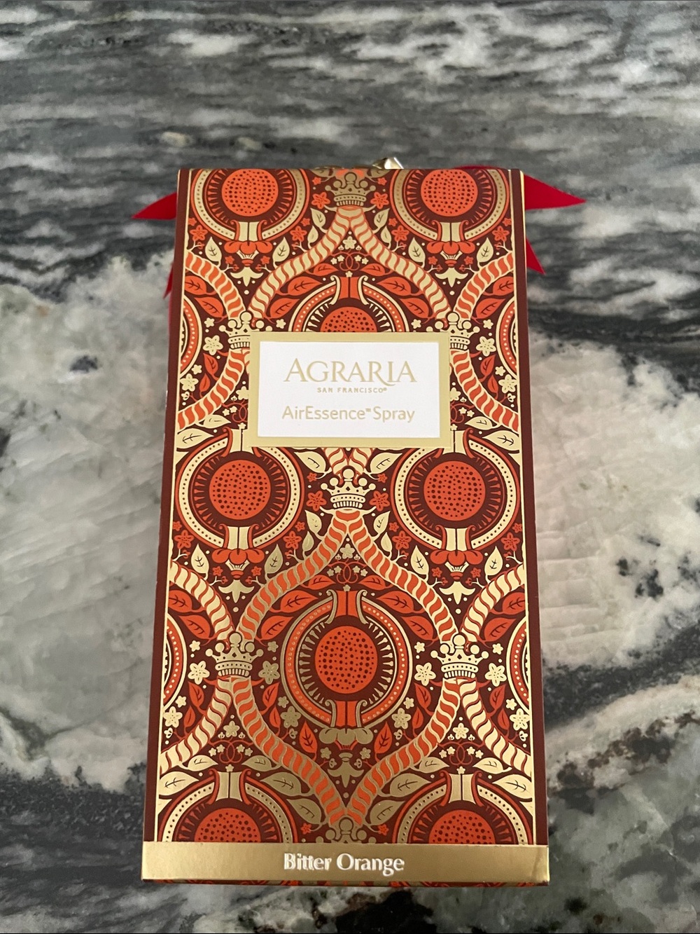Agraria Bitter Orange Decorative Orange & Gold Box